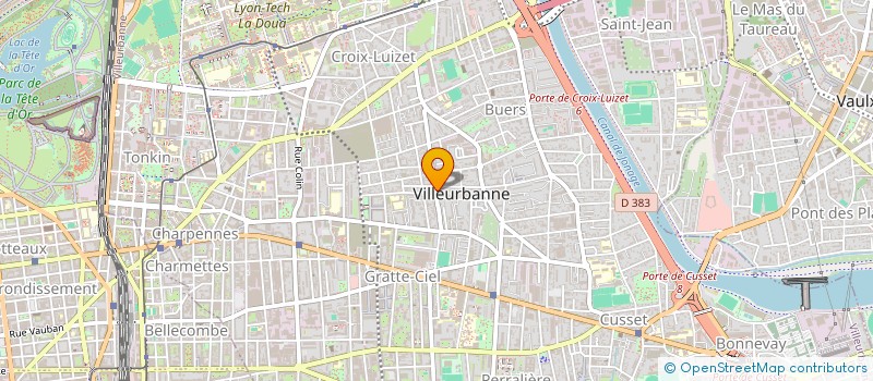 localisation de l'entreprise ETABLISSEMENTS A. GUILHOT ET COMPAGNIE à VILLEURBANNE