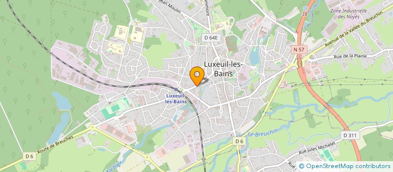 localisation de l'entreprise ETABLISSEMENTS A. PARIS SA à SAINT-SAUVEUR