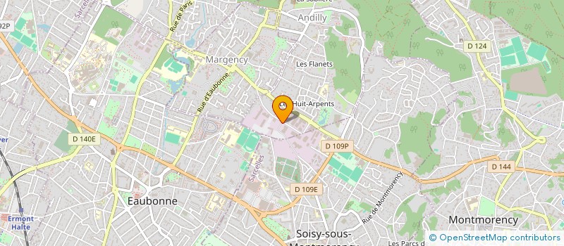 localisation de l'entreprise ETABLISSEMENTS A. PHILIPPON  ANDILLY