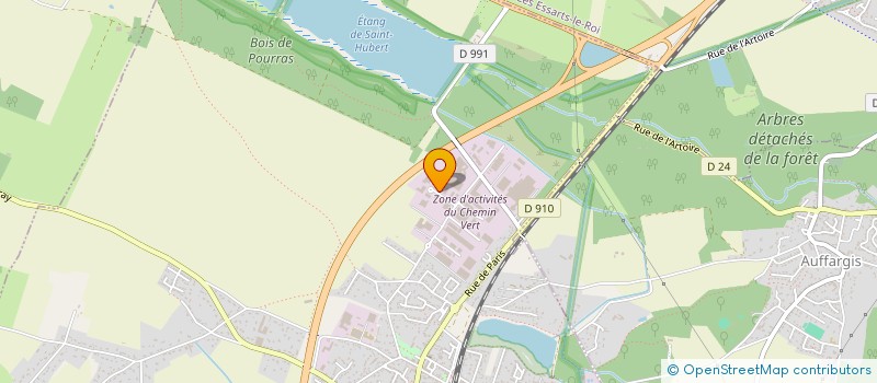 localisation de l'entreprise ETABLISSEMENTS A.TOURNIERE ET CIE  LE PERRAY-EN-YVELINES