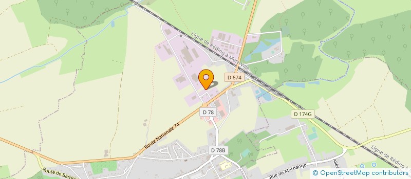 localisation de l'entreprise ETABLISSEMENTS ACKERMANN SA à MORHANGE