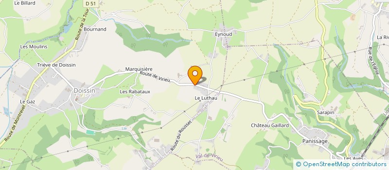 localisation de l'entreprise ETABLISSEMENTS ACTIS à VILLAGES DU LAC DE PALADRU