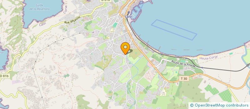 localisation de l'entreprise ETABLISSEMENTS AIELLO à CALVI