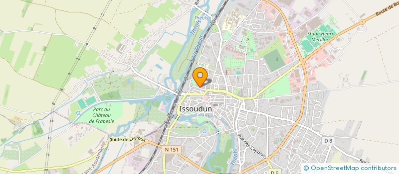 localisation de l'entreprise ETABLISSEMENTS AIMONT FRERES à ISSOUDUN