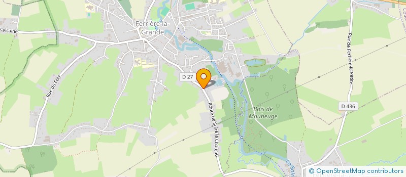 localisation de l'entreprise ETABLISSEMENTS ALLARD à FERRIERE-LA-GRANDE