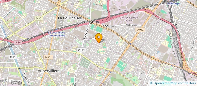 localisation de l'entreprise ETABLISSEMENTS ALLIOT à AUBERVILLIERS
