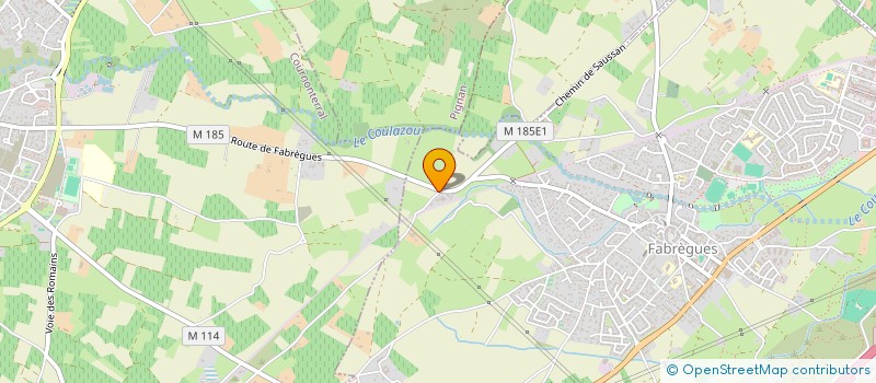 localisation de l'entreprise ETABLISSEMENTS ALPHALEV à FABREGUES