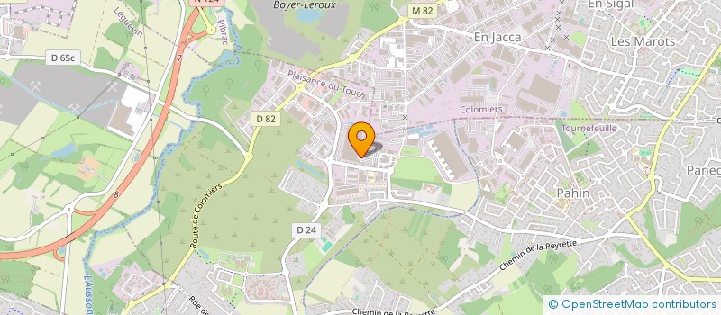 localisation de l'entreprise ETABLISSEMENTS ARIAS à PLAISANCE-DU-TOUCH