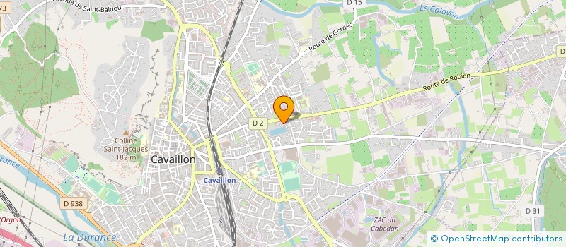 localisation de l'entreprise ETABLISSEMENTS ARMAND AURRAN à CAVAILLON