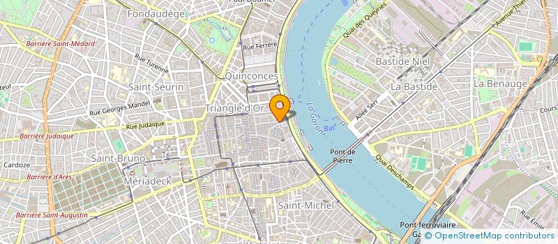 localisation de l'entreprise ETABLISSEMENTS ARNAUD à BORDEAUX