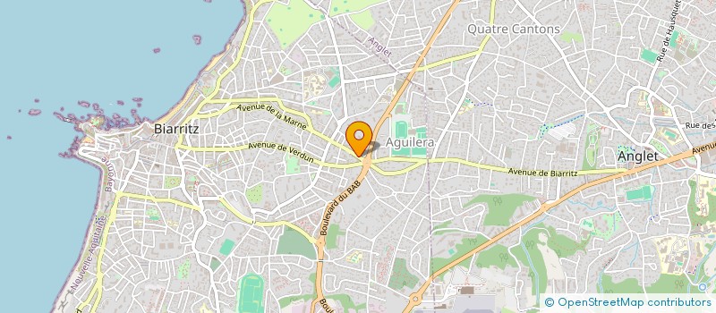 localisation de l'entreprise ETABLISSEMENTS ARTOLA à BIARRITZ
