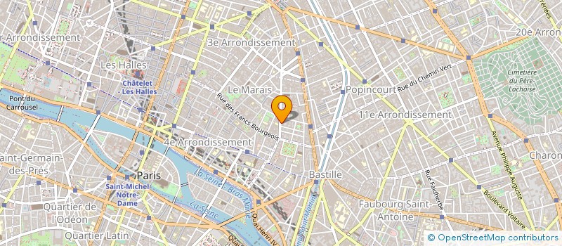 localisation de l'entreprise ETABLISSEMENTS ASCOT  PARIS