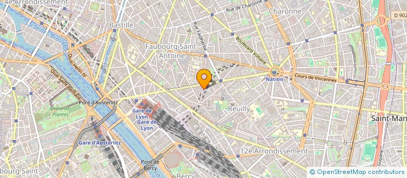 localisation de l'entreprise ETABLISSEMENTS ATAMIAN à PARIS
