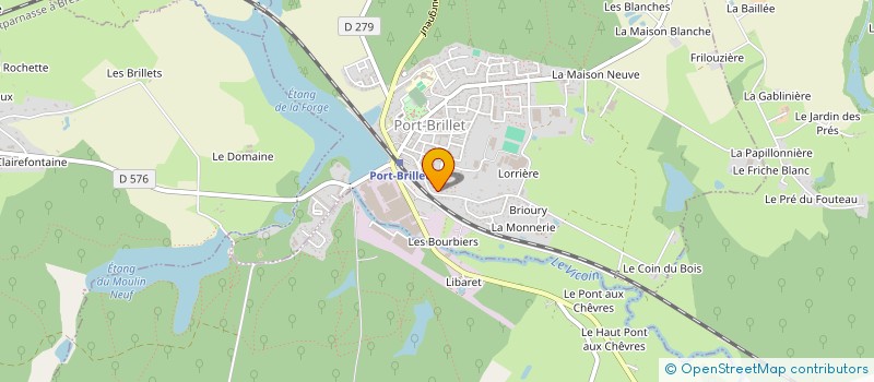 localisation de l'entreprise ETABLISSEMENTS AUPIED à PORT-BRILLET