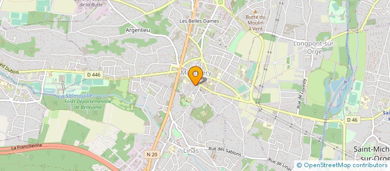 localisation de l'entreprise ETABLISSEMENTS AURAND à MONTLHERY