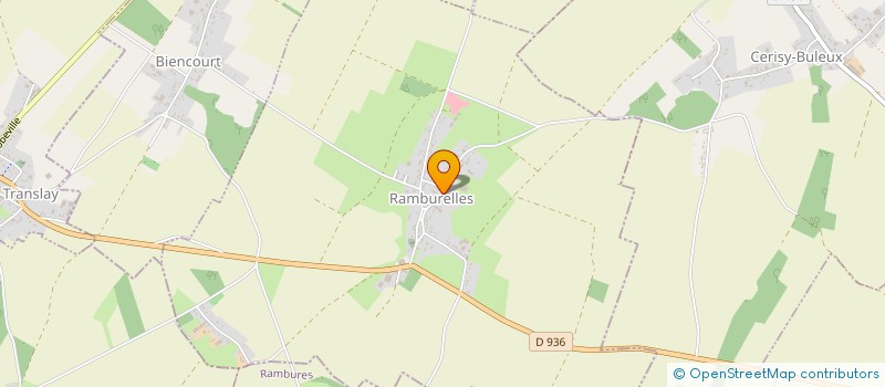 localisation de l'entreprise ETABLISSEMENTS BACOUEL  RAMBURELLES