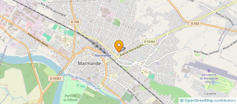 localisation de l'entreprise ETABLISSEMENTS BARDUSCO à MARMANDE