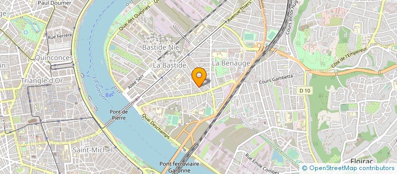 localisation de l'entreprise ETABLISSEMENTS BARIL à BORDEAUX