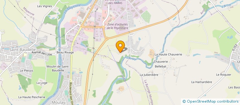 localisation de l'entreprise ETABLISSEMENTS BASSALER  MAYENNE