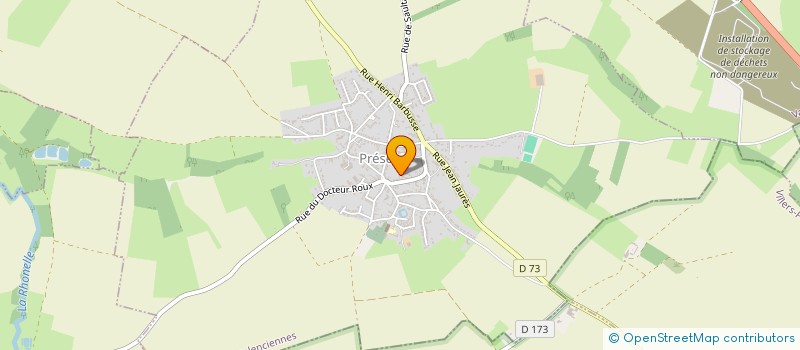 localisation de l'entreprise ETABLISSEMENTS BASSEZ BRASSEUR à PRESEAU