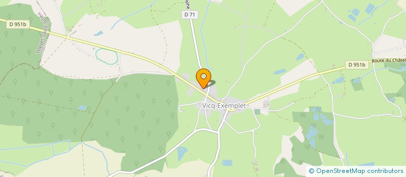 localisation de l'entreprise ETABLISSEMENTS BASTARD à VICQ-EXEMPLET