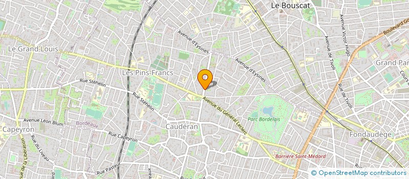 localisation de l'entreprise ETABLISSEMENTS BAUMANN FRERES à BORDEAUX