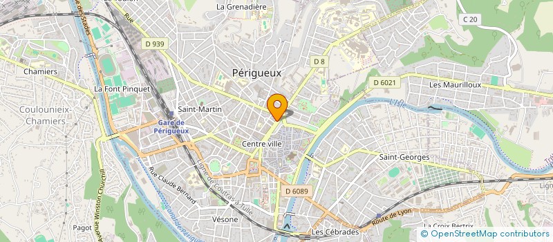 localisation de l'entreprise ETABLISSEMENTS BEAUCLAIR à PERIGUEUX