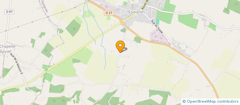 localisation de l'entreprise ETABLISSEMENTS BEAURAIN à CORMEILLES