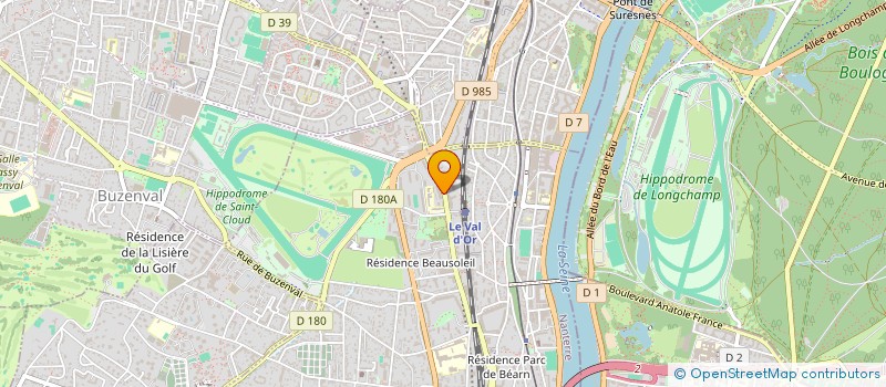 localisation de l'entreprise ETABLISSEMENTS BELCORD à SAINT-CLOUD