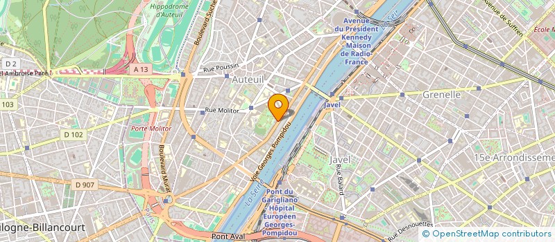 localisation de l'entreprise ETABLISSEMENTS BELIN à PARIS