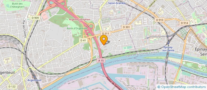localisation de l'entreprise ETABLISSEMENTS BELLA à ARGENTEUIL