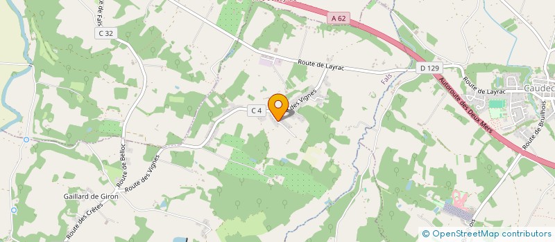 localisation de l'entreprise ETABLISSEMENTS BENAZET  FALS