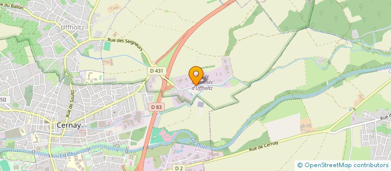 localisation de l'entreprise ETABLISSEMENTS BENTO  UFFHOLTZ