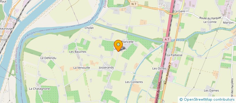 localisation de l'entreprise ETABLISSEMENTS BERANGER à MONTOISON