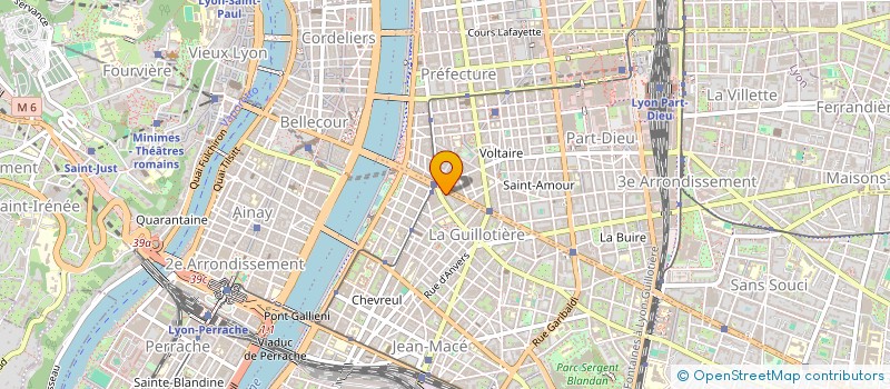 localisation de l'entreprise ETABLISSEMENTS BERANGER à LYON