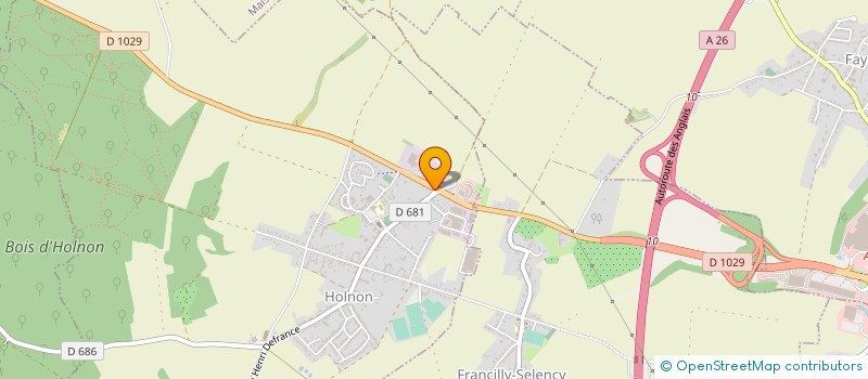 localisation de l'entreprise ETABLISSEMENTS BERAUD  FRANCILLY-SELENCY