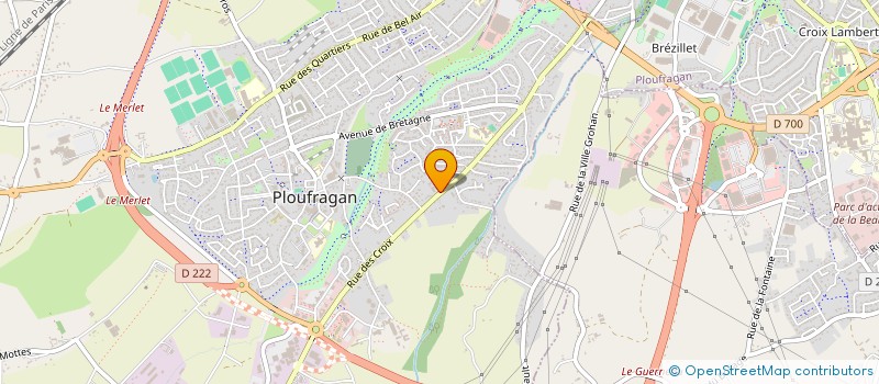 localisation de l'entreprise ETABLISSEMENTS BERNARD-JAN  PLOUFRAGAN