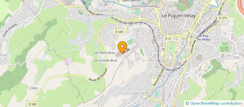 localisation de l'entreprise ETABLISSEMENTS BESQUEUT à ESPALY-SAINT-MARCEL