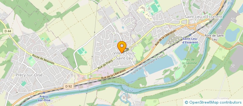 localisation de l'entreprise ETABLISSEMENTS BESSONS à VILLERS-SOUS-SAINT-LEU