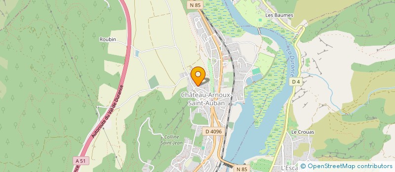 localisation de l'entreprise ETABLISSEMENTS BIBAL  CHATEAU-ARNOUX-SAINT-AUBAN