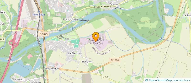 localisation de l'entreprise ETABLISSEMENTS BIGA FRERES à PONT D'AIN