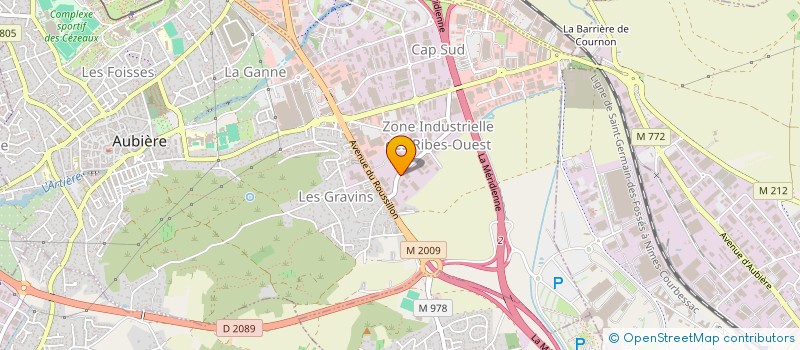 localisation de l'entreprise ETABLISSEMENTS BIGLER  AUBIERE