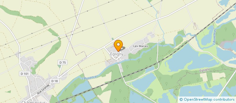 localisation de l'entreprise ETABLISSEMENTS BISSON ET FILS SA à EGLIGNY