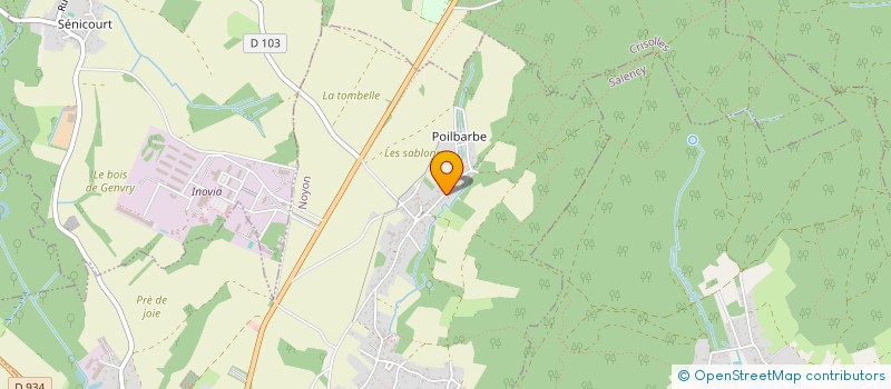 localisation de l'entreprise ETABLISSEMENTS BLANCKE ET GOOSSENS à BABŒUF