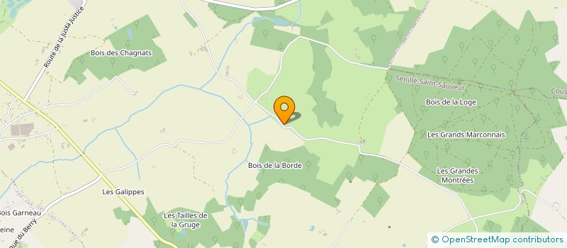 localisation de l'entreprise ETABLISSEMENTS BOIRY à SENILLE-SAINT-SAUVEUR