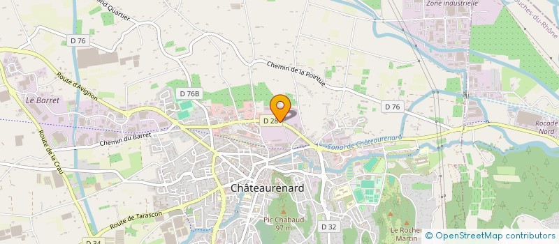 localisation de l'entreprise ETABLISSEMENTS BOIS FRERES ET COMPAGNIE à CHATEAURENARD