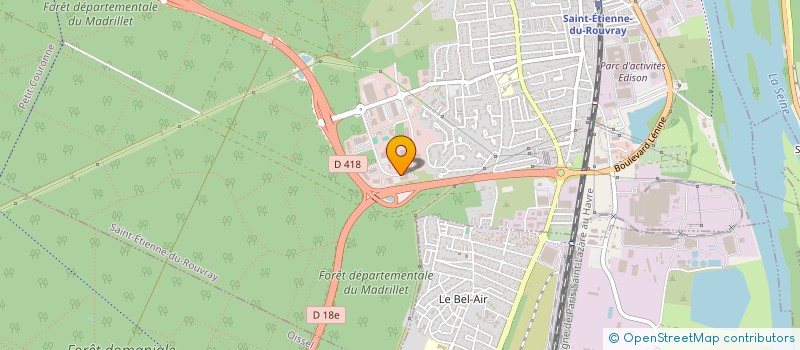 localisation de l'entreprise ETABLISSEMENTS BONNAIRE à SAINT-ETIENNE-DU-ROUVRAY