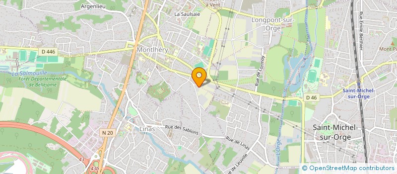 localisation de l'entreprise ETABLISSEMENTS BONNAL à LONGPONT-SUR-ORGE