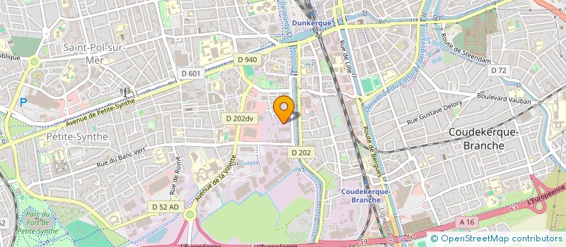 localisation de l'entreprise ETABLISSEMENTS BOOTZ à DUNKERQUE