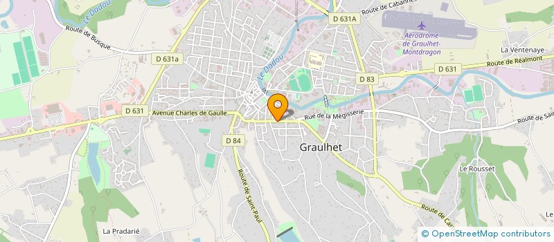 localisation de l'entreprise ETABLISSEMENTS BORDES ET CIE à GRAULHET